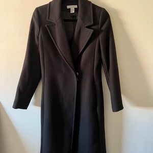 Women's Black H&M Peacoat